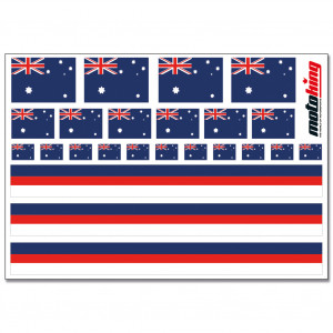 Flaggenaufkleber - Australien